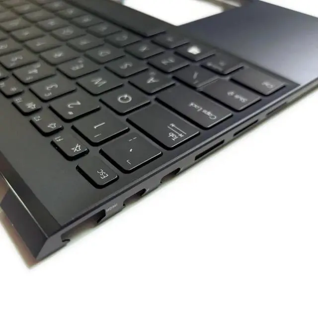 Alt view image 3 of 3 - UK For Zenbook UX5401 UX5401 UX5401QA UM5401QA laptop keyboard Palmrest Assembly TOP cover C case backlight