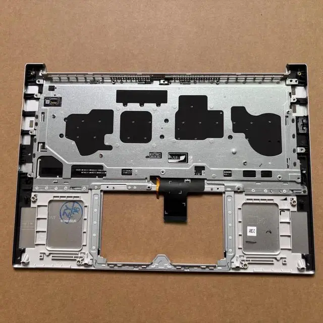 Alt view image 2 of 3 - 100%Arabic silver For M7400 M7400Q M7400QC laptop keyboard Palmrest Assembly TOP cover C case backlight 90NB0V62
