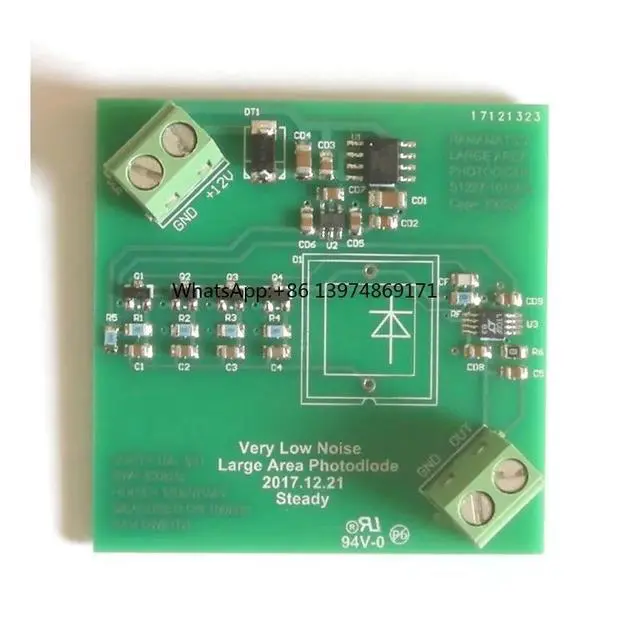 Alt view image 2 of 4 - Ultra Low Noise Silicon Photodiode Amplifier Large Area Photovoltaic Signal Amplifier