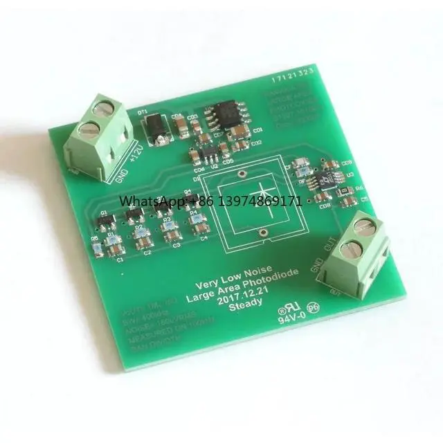Alt view image 3 of 4 - Ultra Low Noise Silicon Photodiode Amplifier Large Area Photovoltaic Signal Amplifier
