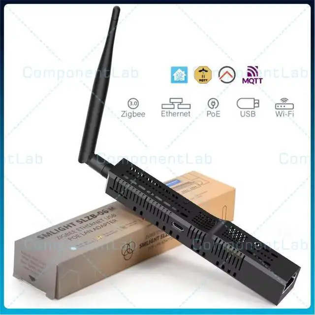 Alt view image 2 of 3 - For SMLIGHT SLZB-06M Zigbee 3.0 to Ethernet USB WiFi Gateway with PoE Coordinator