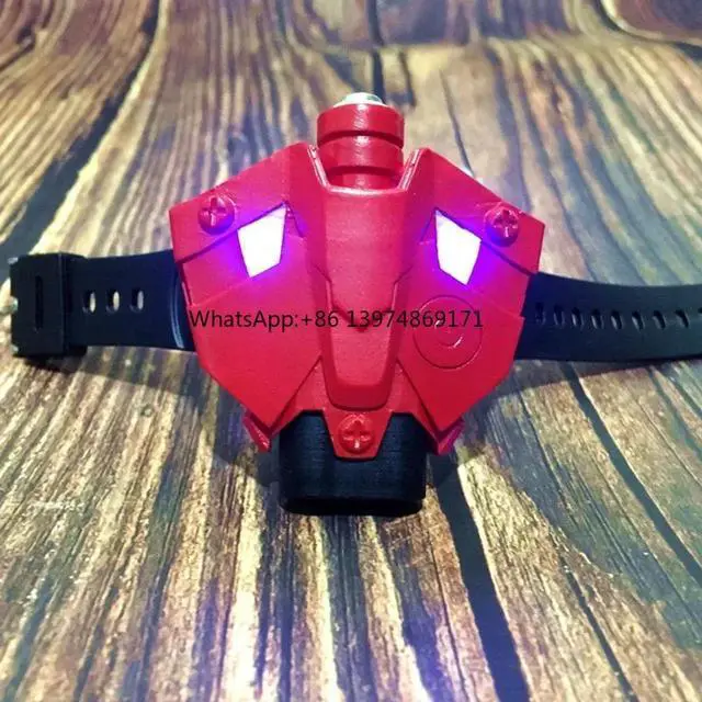 Alt view image 3 of 3 - Wrist Web Shooter Toy Set Spider Web Launcher Cosplay Role Play Props with Spiderweb Rope Kids Gift for Boys Girls