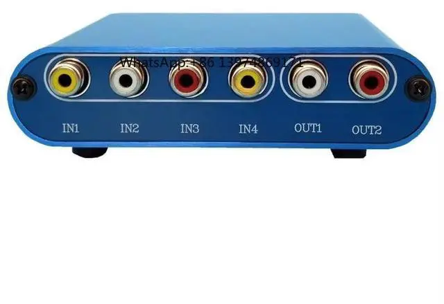 Alt view image 3 of 3 - Nvarcher 4-in-2-out passive lossless HiFi multi-channel coaxial audio switch signal selector