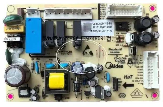 Main image of CE-BCD255WE-SQ refrigerator control computer motherboard 17131000016387