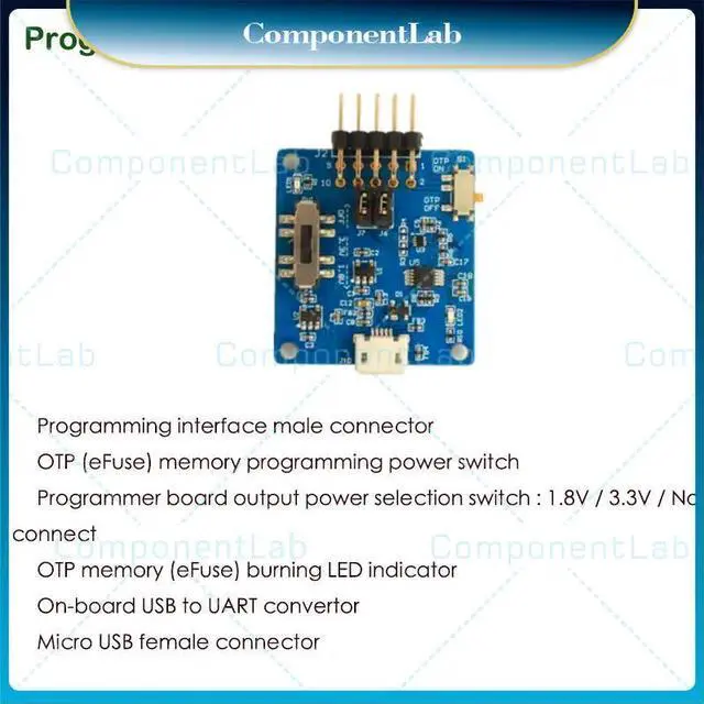 Alt view image 4 of 4 - INPLAY non-programmable IN100 development board learning kit with Bluetooth broadcasting function