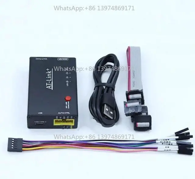 Main image of AT-Link AT32 MCU Burner, Bluetooth-Enabled Offline Downloader for Online Simulation, Download & Debugging