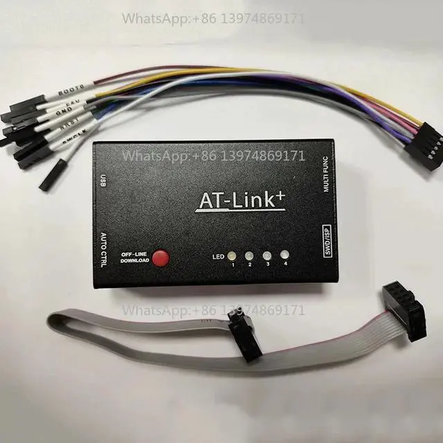 Alt view image 3 of 3 - AT-Link AT32 MCU Burner, Bluetooth-Enabled Offline Downloader for Online Simulation, Download & Debugging