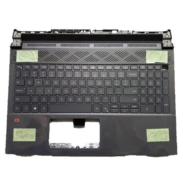 Alt view image 2 of 3 - 100%US English RGB backlight For G15 5510 5511 5515 Laptop Keyboard Palmrest Assembly TOP Cover 4XJ3D 04XJ3D