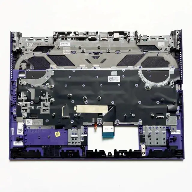 Alt view image 2 of 3 - 100%US English For G15 5530 5535 Laptop Keyboard Palmrest Assembly TOP COVER with Backlight YPYC1