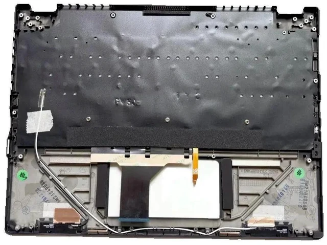 Alt view image 2 of 3 - 100%Russia RU For GV301 GV301QE laptop keyboard Palmrest Assembly TOP cover C case backlight