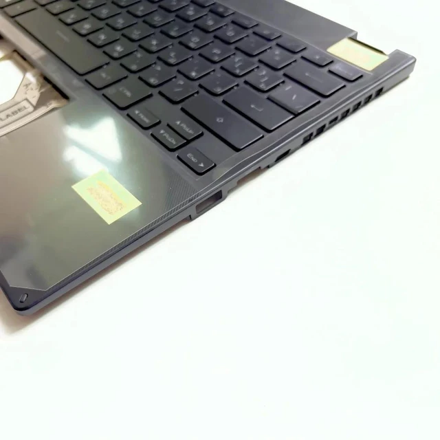 Alt view image 3 of 3 - 100%Russia RU For GV301 GV301QE laptop keyboard Palmrest Assembly TOP cover C case backlight
