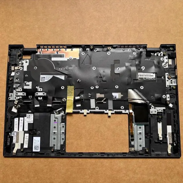 Alt view image 2 of 3 - 100%US English For Inspiron 5408 5409 Laptop keyboard Palmrest Assembly top cover with backlight 3K0HV 03K0HV