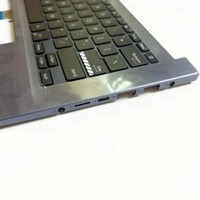 Alt view image 3 of 3 - 100%US English For VivoBook Pro X3400PA X3400 X3400P laptop keyboard Palmrest Assembly TOP cover backlight 90NB0UY2