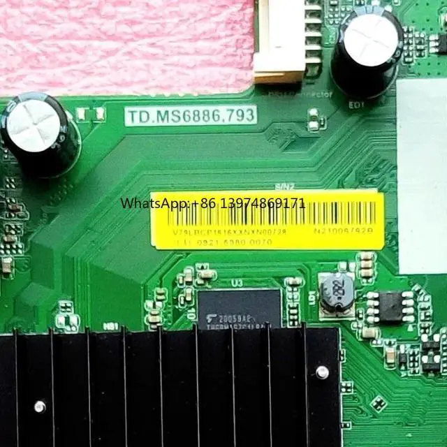 Alt view image 3 of 4 - Suitable L65M5-5ASP L55M5-5ASP L43M5-5ASP LCD TV driver board TD.MS6886.793 network motherboard