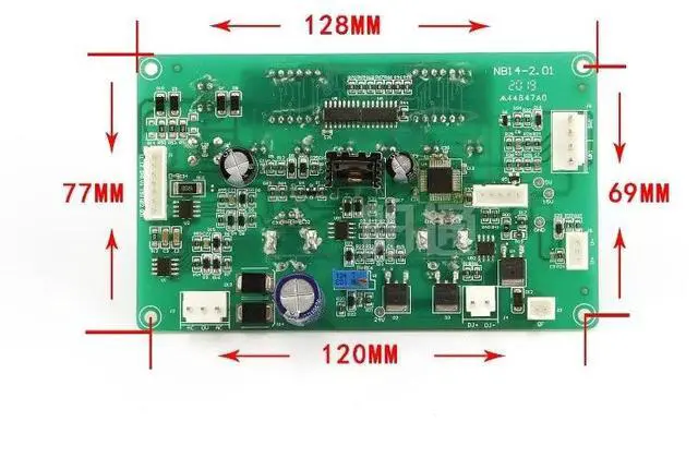 Alt view image 3 of 3 - NB14 Gas Shielded Welding Machine Control Board, Gas Free Main Board, NBC-200/250 Circuit Board