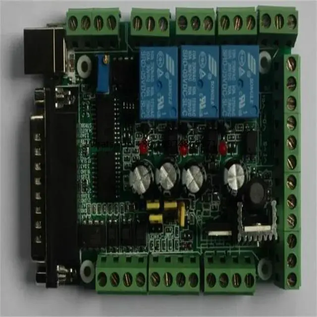 Alt view image 2 of 3 - 4-6 Axis CNC Interface Board MACH3 0-10V PWM Board for Engraving Machine