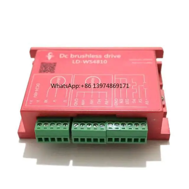 Alt view image 2 of 3 - 1PC LD-WS4810 Brushless Motor Driver CNC Engraving Electromechanical Spindle Driver Brushless DC Drive