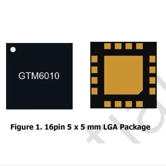 Alt view image 2 of 2 - GTM6010 10w 28V DC-6GHz Internally Matched Broadband GaN RF Power Amplifier IC