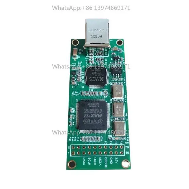 Alt view image 3 of 4 - XMOS XU208 CPLD USB Digital Interface Module USB To I2S/IIS Asynchronous Card DSD256/PCM384 For DAC Amplifier