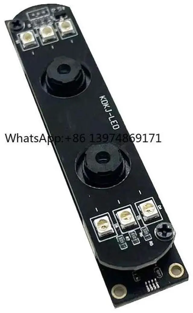 Alt view image 4 of 4 - 1920x1080 2MP HD 1080P Dual Lens USB Camera Module Fixed Focus With IR LED 68 Degree Lens for Product Vision