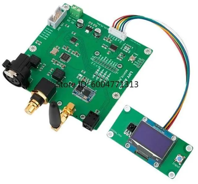 Alt view image 2 of 3 - Bluetooth Audio Receiver QCC5125 AK4118 USB Coaxial AES Optical Fiber To IIS Supports XMOS Amanero For PCM1794 DAC Decoder