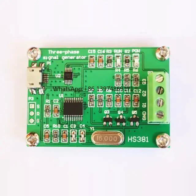 Main image of USB Three-phase Sine Signal Generator with Adjustable Phase Range of 0-360 Degrees and Frequency Range of 0.1-2000Hz
