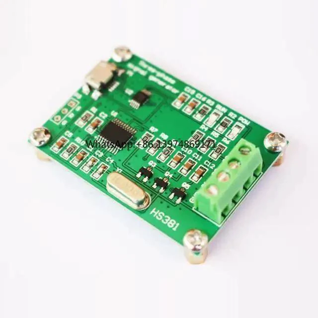 Alt view image 2 of 2 - USB Three-phase Sine Signal Generator with Adjustable Phase Range of 0-360 Degrees and Frequency Range of 0.1-2000Hz