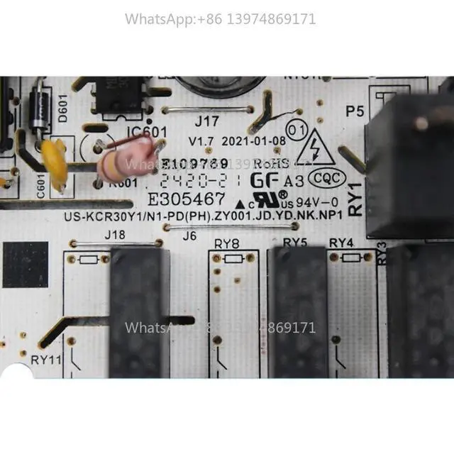 Alt view image 3 of 3 - US-KCRR30Y1/N1-PD(PH).ZY001.JD.YD.NK.NP1 17120600002709 Control Board For Air Conditioner PCB Conditioning Spare Parts