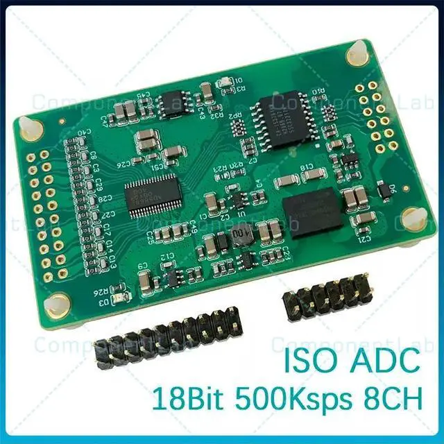 Main image of ADS8698 Isolated ADC Module 18Bit 500Ksps 8 Channel SAR ADC SPI Interface Industrial Data Acquisition Board