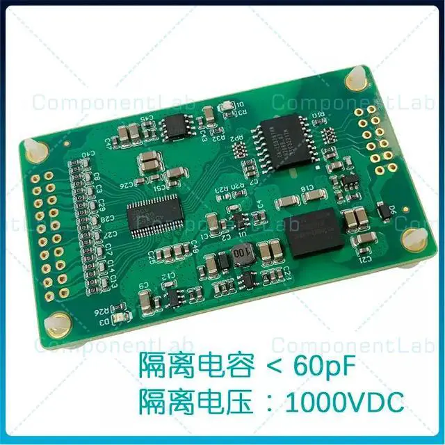 Alt view image 3 of 3 - ADS8698 Isolated ADC Module 18Bit 500Ksps 8 Channel SAR ADC SPI Interface Industrial Data Acquisition Board