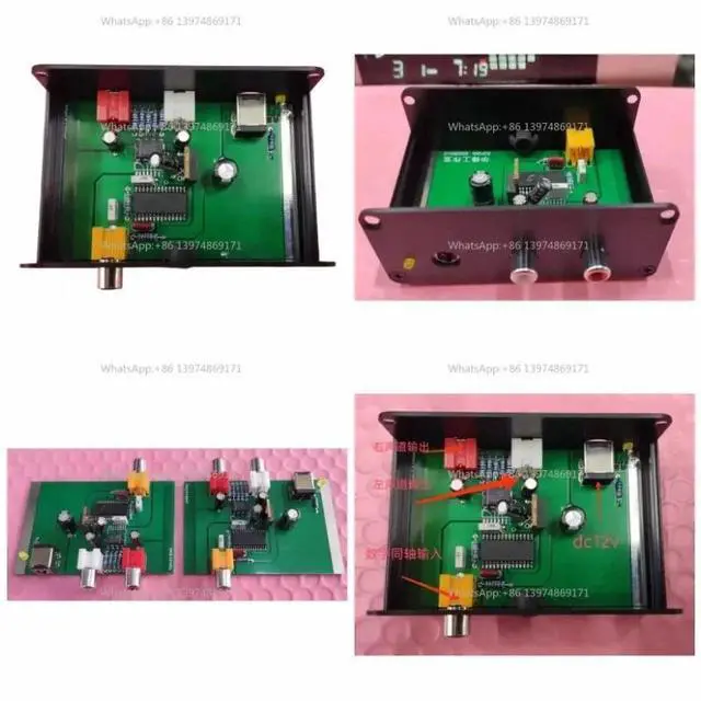 Main image of TDA1543 Reference DAC Decoder Finished Audio Player 47Labs HiFi Stereo Digital Audio Decoding Machine
