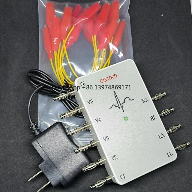 Alt view image 2 of 3 - ECG Signal Simulator DG1000 | ECG Generator Pulse Signal Simulation Generator Medical Test Signal Source