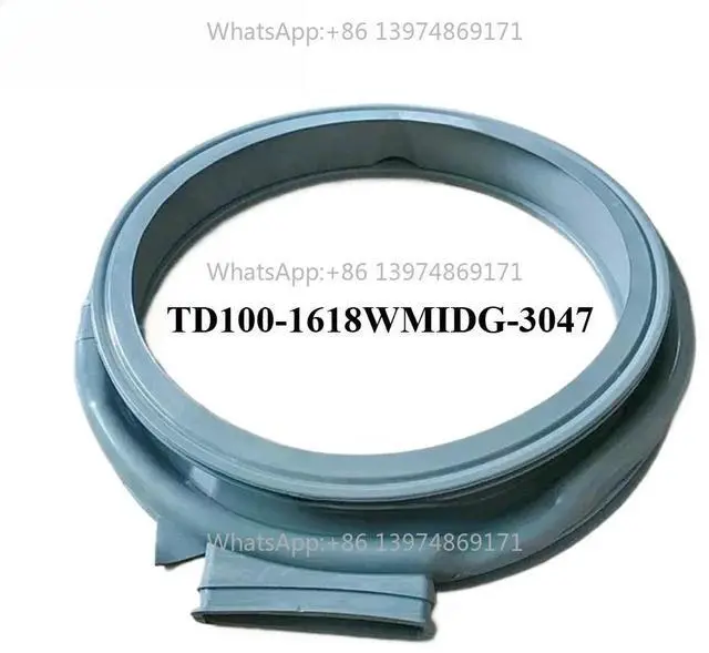 Main image of For Washing Machine Door Seal Ring TD100-1618WMIDG-3047 Sealing Rubber 12638100000523 Washer Parts