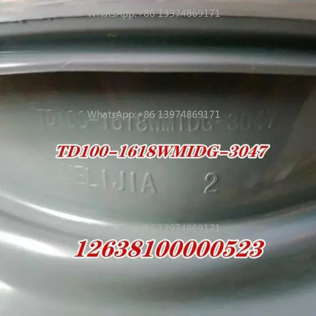 Alt view image 3 of 3 - For Washing Machine Door Seal Ring TD100-1618WMIDG-3047 Sealing Rubber 12638100000523 Washer Parts