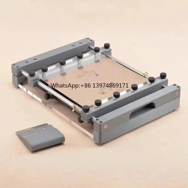 Main image of 250x250MM Manual PCB Stencil Printer Desktop SMT Screen Printing Machine Precision Alignment for Solder Paste