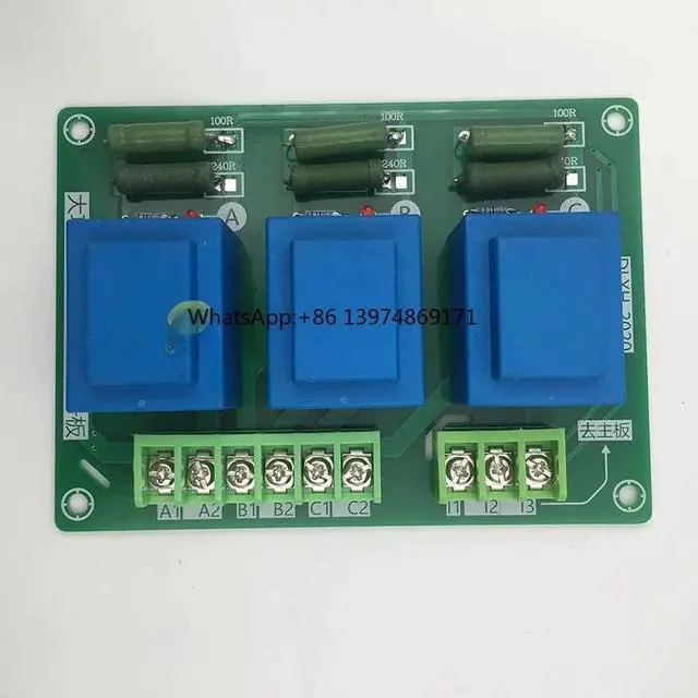 Alt view image 2 of 3 - 0.1A 5pcs Current Transformer Board Current Sensor for Medium Frequency Induction Heating Furnace Accessories