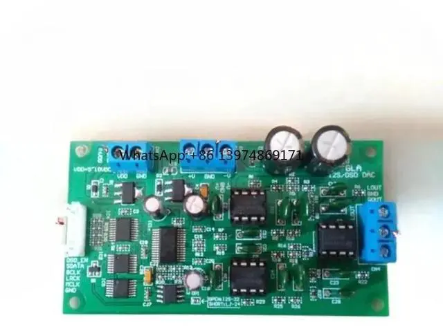Main image of HIFI PCM1795 DAC Decoding Board I2S DSD Interface Soft Control Audio Decoder Module