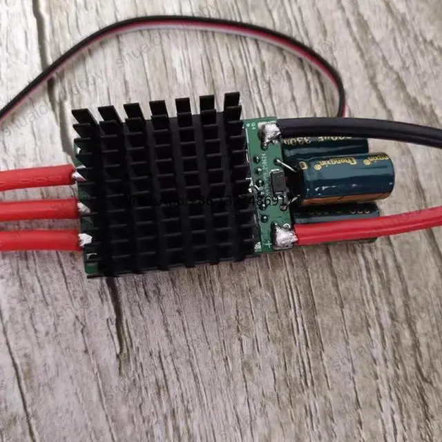 Alt view image 2 of 3 - 1PCS 2-12S 150A High-Power Brushless ESC Unidirectional AM32 Electronic Speed Controller for RC Boat/Vehicles/Aircraft Model