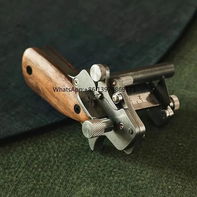Main image of Nattools Roller Type Leather Strip Cutter 1060MM Adjustable Belt Cutting Tool MetricInch Double Scale Leather Craft DIY Tool