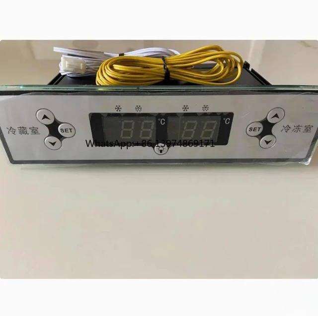 Alt view image 2 of 3 - ECS-RF10 Refrigerator Freezer Dual Refrigeration Freezing Dual Temperature Dual Control Temperature Controller