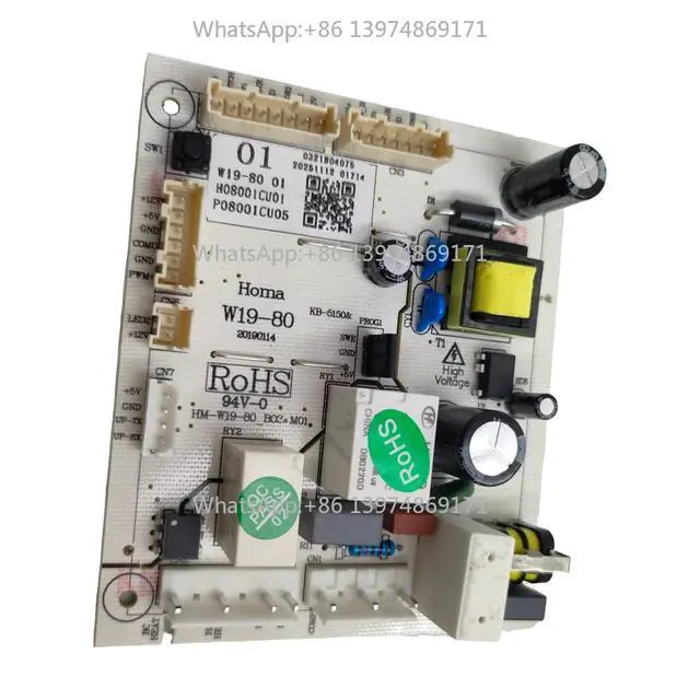 Alt view image 2 of 3 - for Refrigerator control board BCD-228WH/BCD-326WGA, W19-80 01 power board, computer board W19-80 accessories 420013709