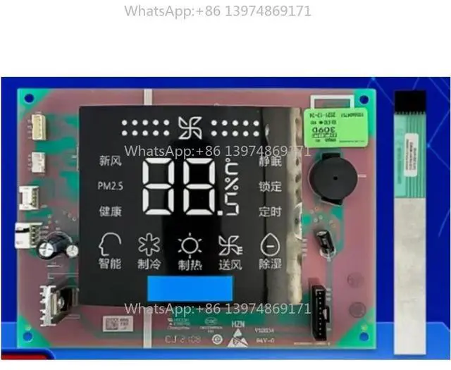 Main image of For Air Conditioner Indoor Unit Display Control Board 0011800309D 0011800602 Touch Circuit PCB Conditioning Parts