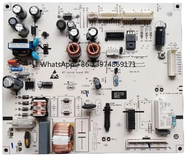 Alt view image 3 of 4 - Refrigerator Main Control Motherboard 0061800133A Replacement Fridge Main Board Controller