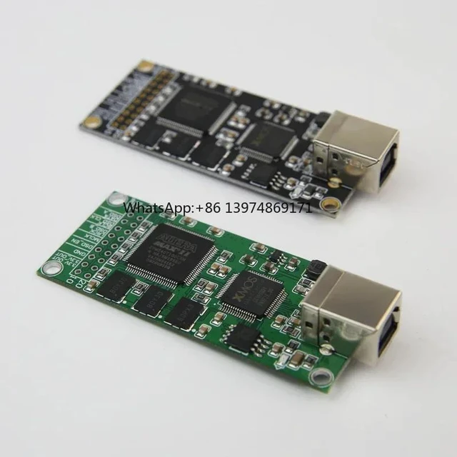 Alt view image 3 of 3 - XMOS CPLD USB Digital Interface Xu208 Module I2S SPDIF Output DSD512 Decoder Board Compatible With Italian Amanero For DAC