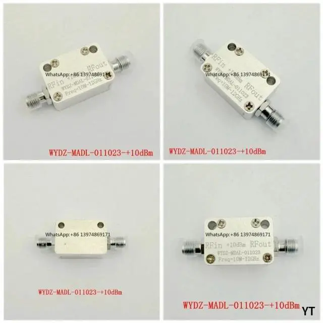 Main image of SMA RF Coaxial Power Limiter 10MHz-12GHz Wideband RF Limiter 10dBm Input Power Protection Component