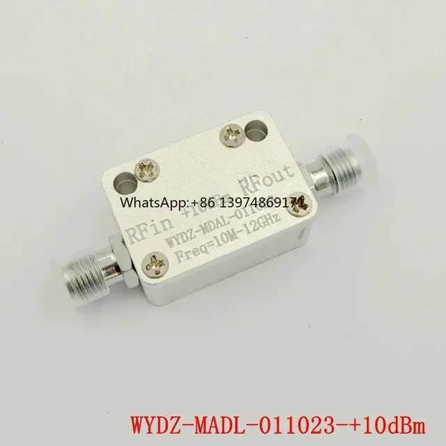 Alt view image 2 of 3 - SMA RF Coaxial Power Limiter 10MHz-12GHz Wideband RF Limiter 10dBm Input Power Protection Component