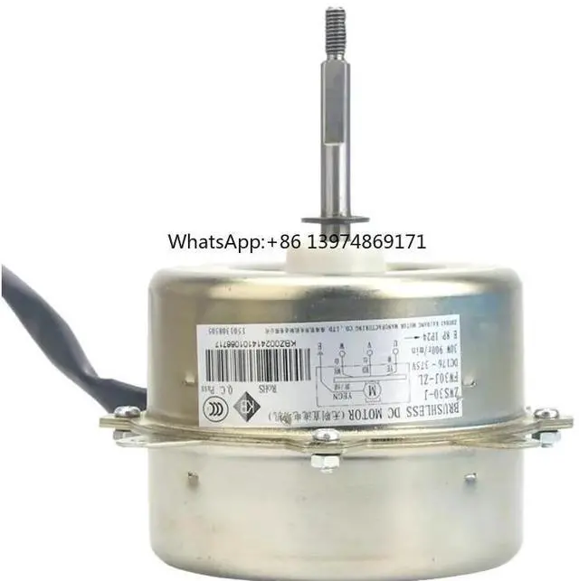 Main image of Variable Frequency Air Conditioner DC Brushless External Fan Motor FW30J-ZL ZWS30-J Iron Shell Cooling Motor