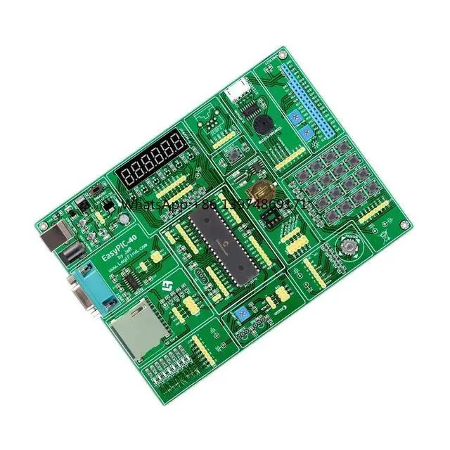 Alt view image 2 of 3 - EasyPIC-40 Development Board PIC16F877A Microcontroller MCU Learning Board With Program Routines For Electronic Experiment