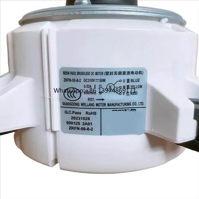 Alt view image 2 of 2 - for air conditioner Fan motor DC motor ZKFN-50-8-2 part