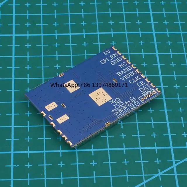 Alt view image 2 of 3 - 1PCS RX8200 6G-8.2GHz VRX FPV Video Receiver Module with SPI 1.2~0.6V RSSI Output Dip Switch Support 16 Frequency Points